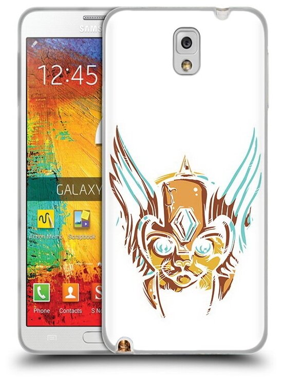 Чехол задняя-панель-накладка-бампер MyPads тор абстракция для Samsung Galaxy Note 3 SM-N900/N9005 противоударный
