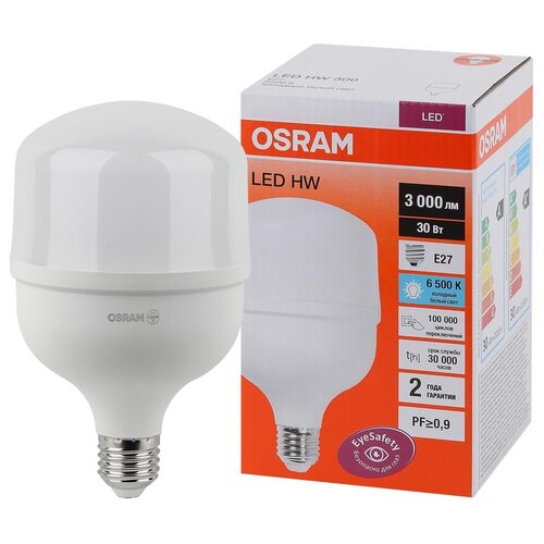 Лампа светодиодная OSRAM 4058075576797, E27, 30 Вт, 6500 К