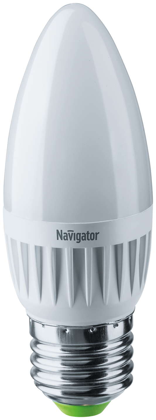 NAVIGATOR Лампа светодиодная 94 494 NLL-C37-7-230-4K-E27-FR 7Вт свеча 4000К бел. E27 560лм 176-264В Navigator 94494