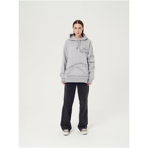 Толстовка женская оверсайз, толстовка с капюшоном, лонгслив женский трикотажный, кофта женская, худи оверсайз