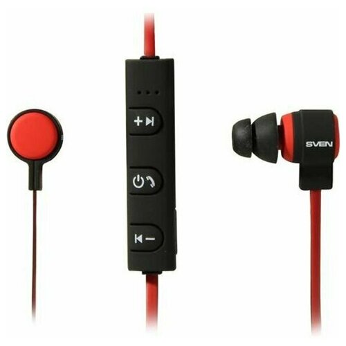 ГарнитурабеспроводнаяSVENE-270BBluetoothчерныйкрасный 123000₽
