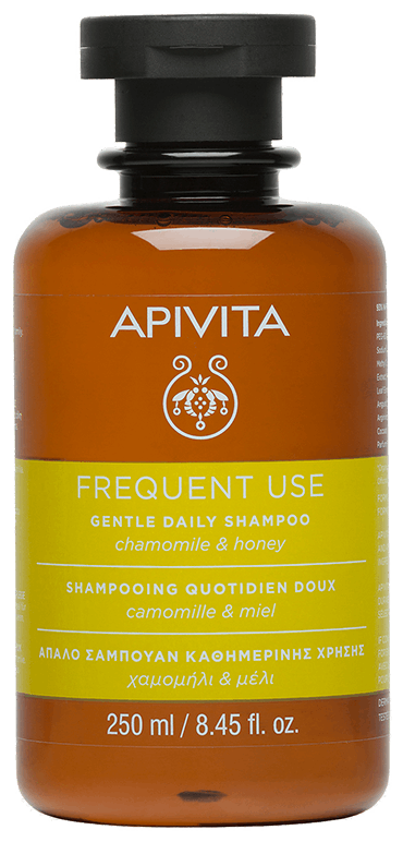 Apivita шампунь для волос Frequent Use Chamomile & Honey, 250 мл
