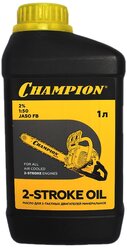Масло Champion для 2-тактных двигателей минеральное JASO FB 1л