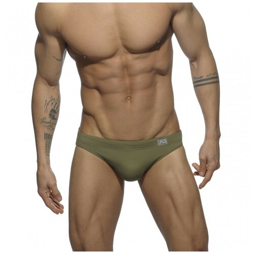 фото Плавки-брифы "basic ad swim brief - khaki" / addicted / хаки / размер s