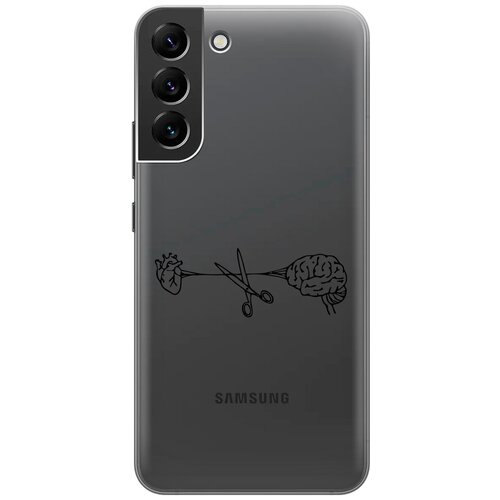 Силиконовый чехол на Samsung Galaxy S22+, Самсунг С22 Плюс с 3D принтом Cut It прозрачный силиконовый чехол на samsung galaxy s22 самсунг с22 плюс с 3d принтом cut it прозрачный