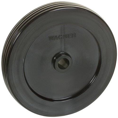 Колесо 105 мм с канавкой неповоротное без тормоза