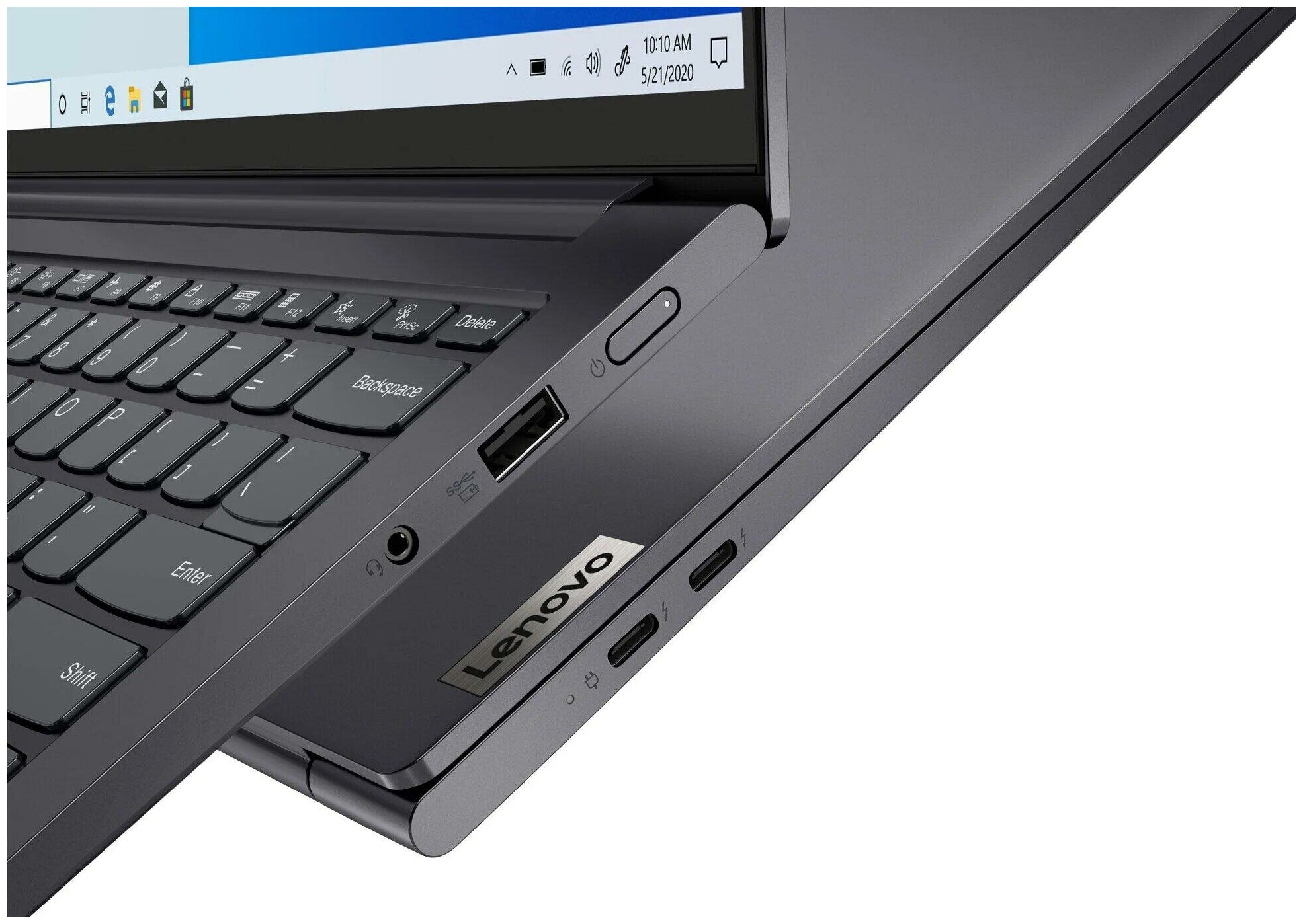 Ноутбук Lenovo Yoga Slim 7 Pro 14IHU5 14 FHD IPSCore i5-11300H8GB256GB SSDIris Xe GraphicsWin 11 Home 64-bitNoODDсерый 82NC006NRU