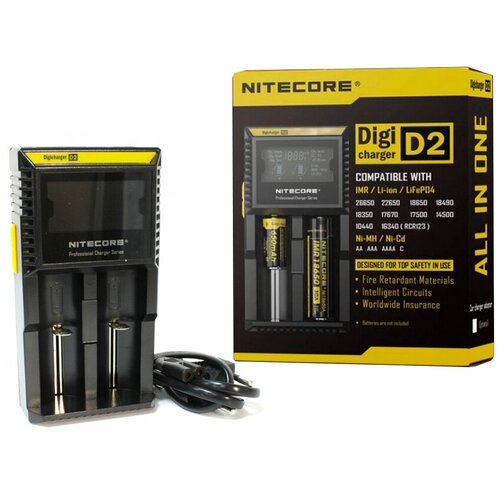 Зарядное устройство NITECORE D2 18650/16340 на 2*АКБ