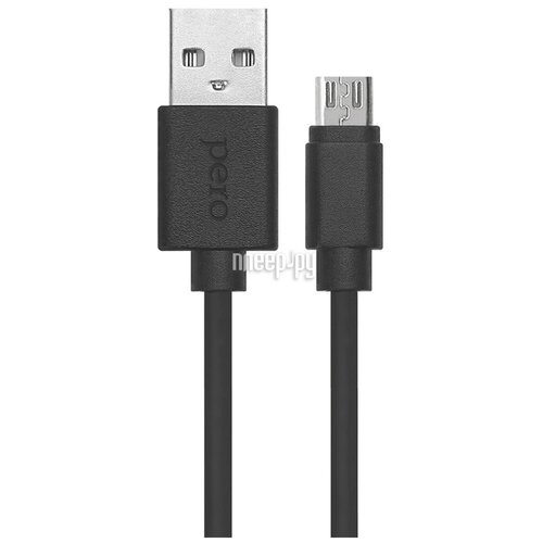 Дата-кабель PERO DC03 FAST CHARGE, Micro-USB кабель usb microusb fast charge быстрая зарядка шнур для телефона 2 метра