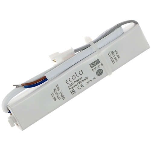 Ecola LED panel Power Supply 50W 220V драйвер для универс. панели (без ступеньки) (50) ac110v 220v to dc12v power supply 10w 20w 30w 50w 80w 100w ip67 waterproof 24v led transformer electronic aluminum alloy driver