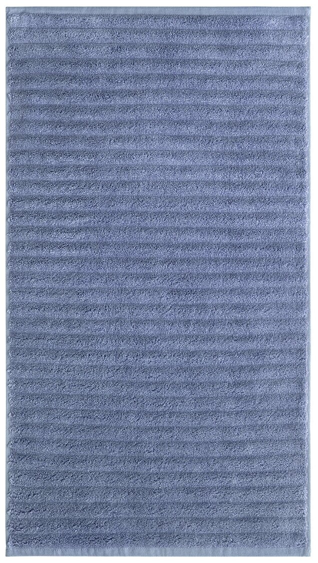 Полотенце LUCKY "Узкая волна" 50x90 см, цвет синий, D100046 - фотография № 2
