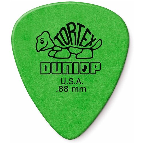 Медиаторы, толщина 0.88 мм, 72 шт. Dunlop Tortex Standard 418R088 72Pack