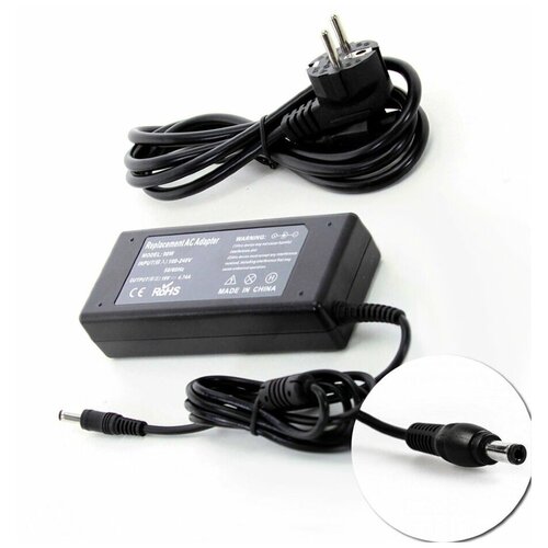Для Toshiba SATELLITE U400-10O Зарядное устройство блок питания ноутбука, совместимый (Зарядка адаптер + сетевой кабель/ шнур)