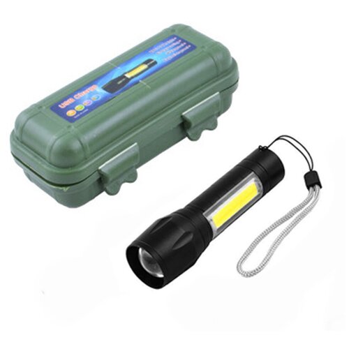 Фонарик ручной, аккумуляторный, светодиодный, ручной, походный, с зарядкой micro USB AG Smart-BL511