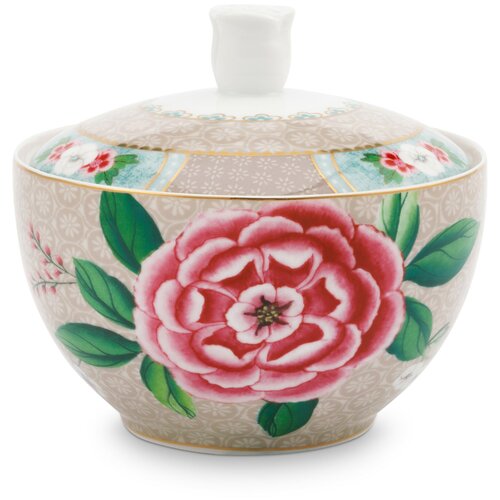 Сахарница Pip Studio Blushing Birds Khaki, 300 мл, 51.008.034