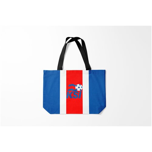 фото Сумка-шоппер / 46х35 см / футбол / сборная исландии burnettie