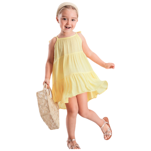 Платье детское для девочек ACOOLA желтые, размер 80