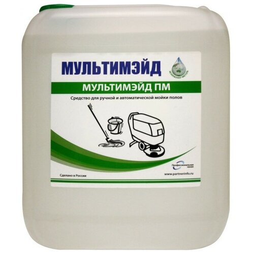 Моющее средство с воском мультимэйд ПМ суперконцентрат нейтральное, низкопенное, 5 л 4607002303441