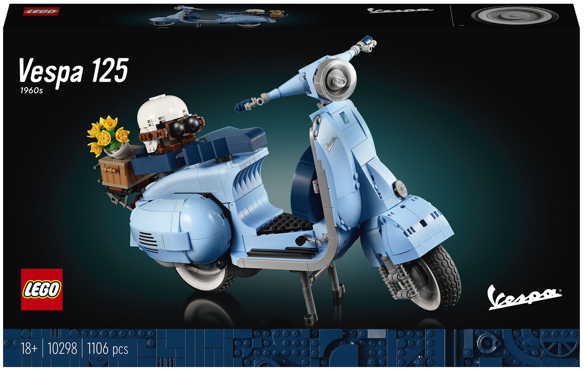 Конструктор LEGO Creator 10298 Vespa 125, 1106 дет.