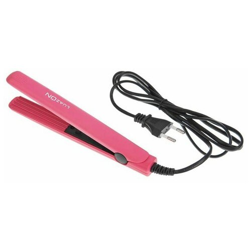 Щипцы-гофре LuazON LW-44 мини 25 Вт керамическое покрытие 70х15 мм до 160 C розовые 46000₽