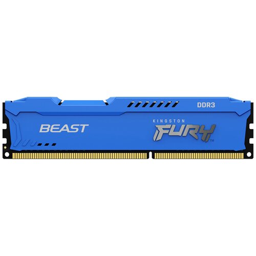 Оперативная память Kingston FURY Beast Blue KF318C10B/4 kingston память оперативная kingston fury beast kf432c16bbk2 8
