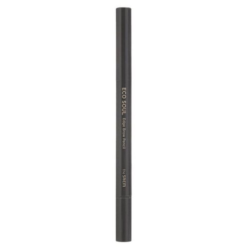 The Saem Карандаш для бровей Eco Soul Edge Brow Pencil, оттенок 03 gray brown