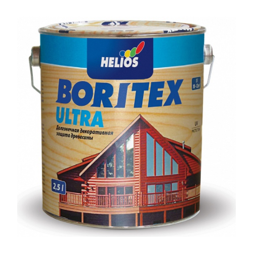 Helios Boritex Ultra 10 л. №13 Белая лазурь boritex ultra uv extra 0 75 л