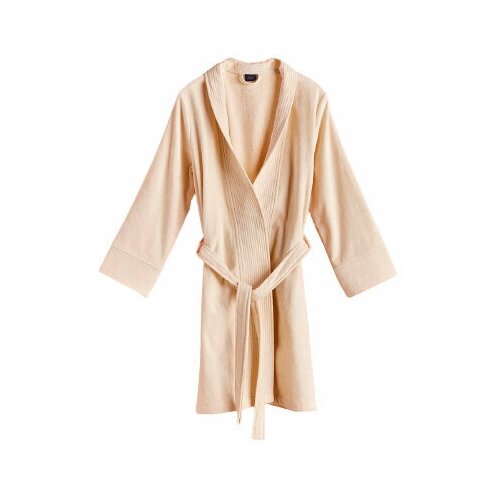 Халат махровый женский S/M, Bella Maison, 100% хлопок, Турция, экрю, 8681790063417