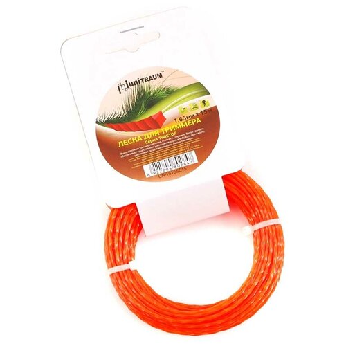 Леска для триммера Unitraum UN-TS165C15 1.65mm x 15m