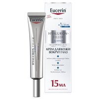 Eucerin крем Hyaluron-Filler для кожи вокруг глаз 15 г, 15 мл
