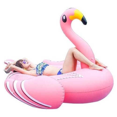 Надувной плот для плавания Фламинго 190/190/130