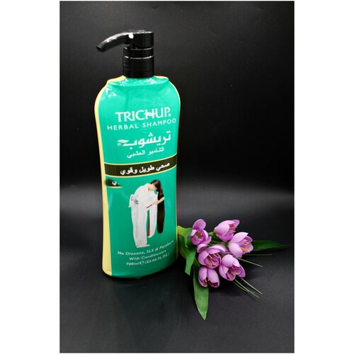 Trichup Vasu / Trichup Шампунь для волос с экстрактами трав Healthy Long  &Strong, 700 мл.