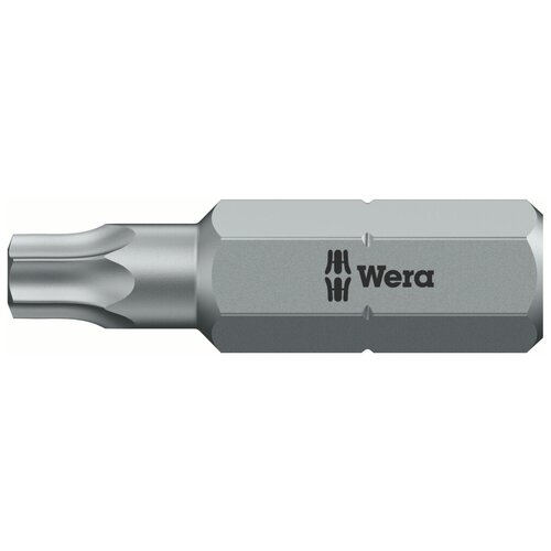 Бита WERA 867/1 Z TORX, вязкая твёрдость, 1/4 C6.3, TX 2 x 25 мм, WE-135141 867 4 z torx® бита вязкая твёрдость хвостовик 1 4 e 6 3 tx 20 x 89 мм wera we 060188