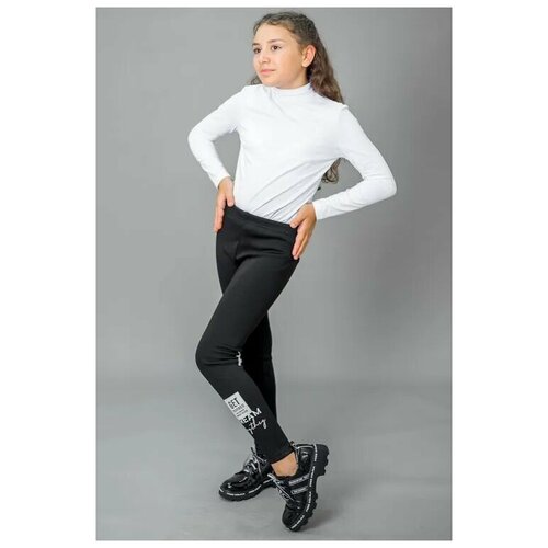 Школьные брюки  Deloras, спортивный стиль, размер 140, серый