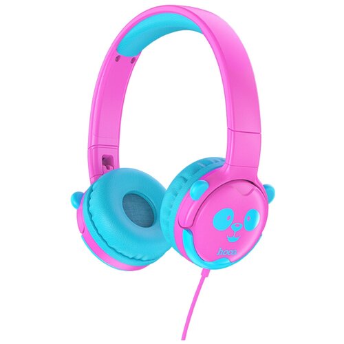 Наушники Hoco W31 Childrens headphones розовый с голубым 88000₽