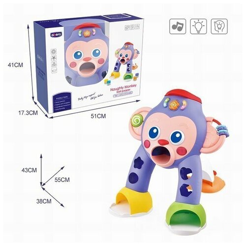 Игровая стойка 91170EQX Abero Обезьянка в кор.