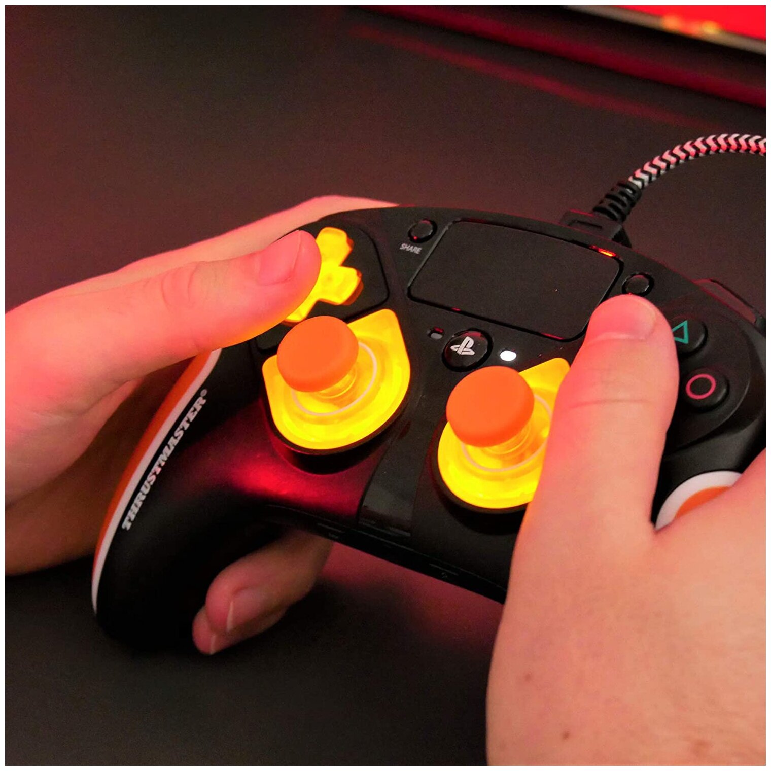 Комплект модулей Thrustmaster Eswap Crystal Pack emea version для PS4ПК Оранжевый