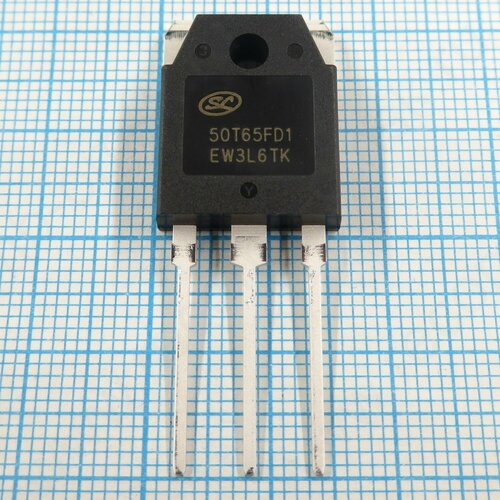 SGT50T65FD1 650V 50A 50T65FD1 TO-3P 50T65 - IGBT транзистор 424₽
