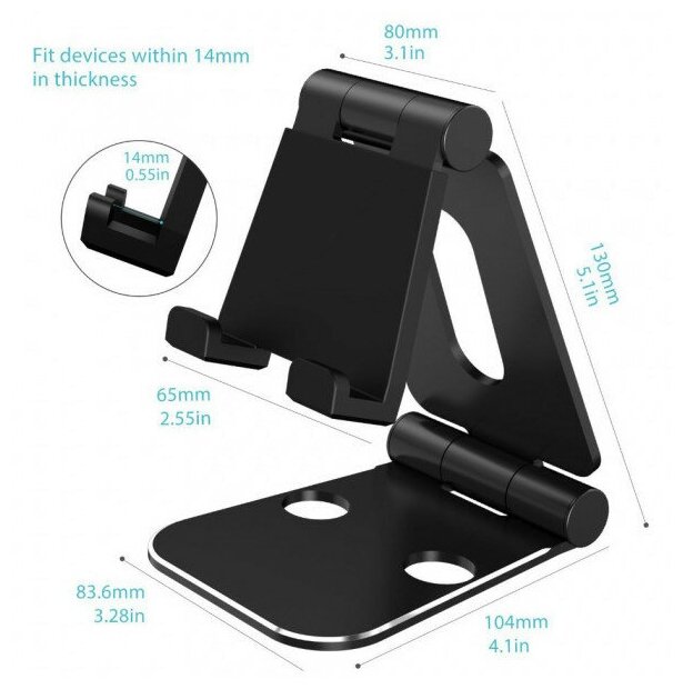 Универсальная подставка Syncwire Tablet Stand SW-MS094 (Black)