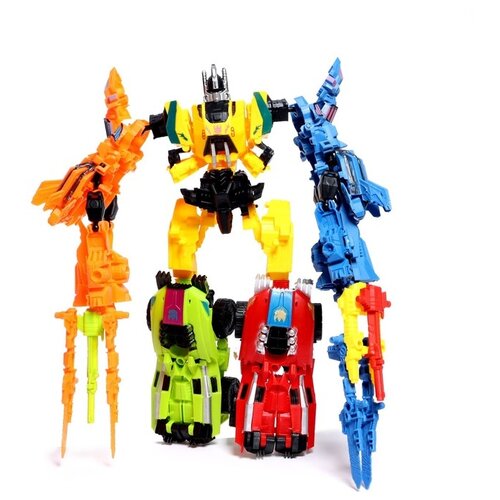 Робот-трансформер Сима-ленд Мегабот, 7343815, разноцветный