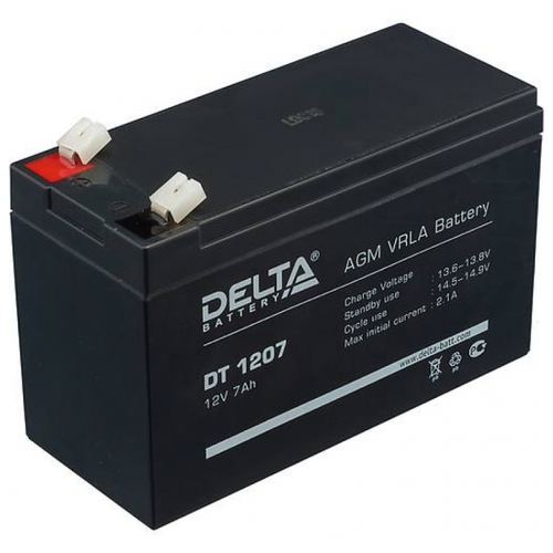 Аккумулятор для ИБП Delta DT 1207 12V7Ah