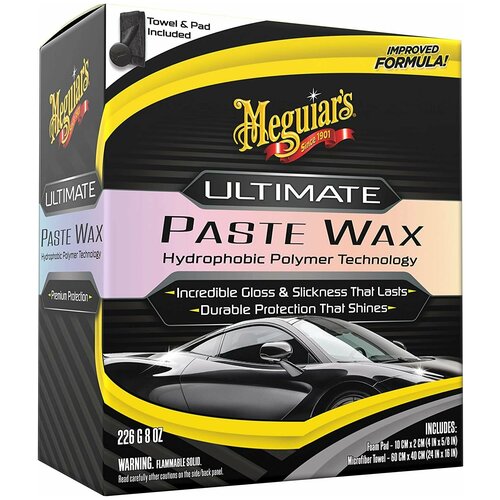 Синтетический Воск-паста Ultimate Paste Wax 226 г Meguiars G210608 7340₽