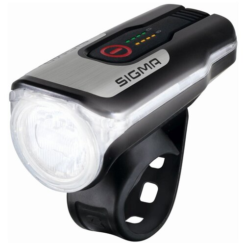 комплект освещения sigma sport aura 60 usb Фонарь передний Sigma AURA 80,17800,80LUX,1светодиод OSRAM,4 режима, USB зарядка, индикатор разряда, черный