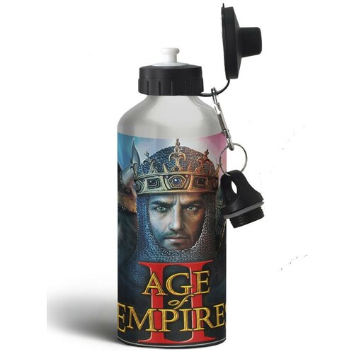 фото Бутылка спортивная,туристическая фляга, 500мл age of empires ii the age of kings - 1 brutbottle