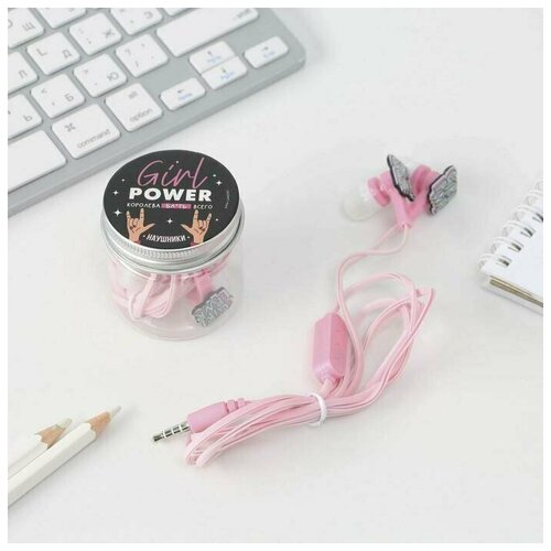 Наушники вакуумные в банке Girl power модель VBT 19 35300₽