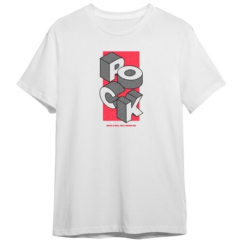 фото Футболка сувенирshop "rock'n'roll/рок" xl сувенир shop