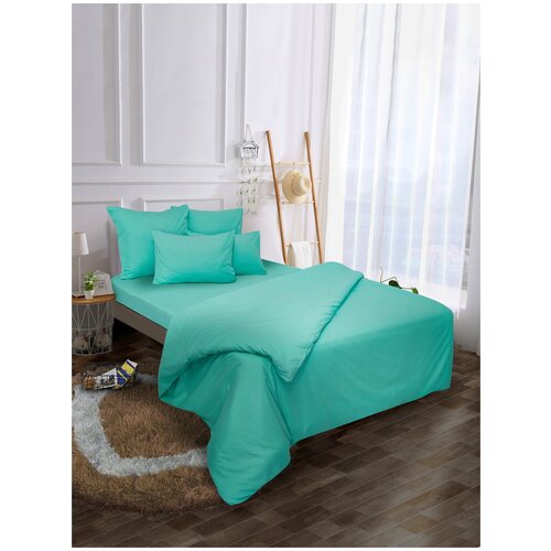 Комплект постельного белья YLILIANO 1,5 спальный, жаккард-сатин, наволочка 70х70