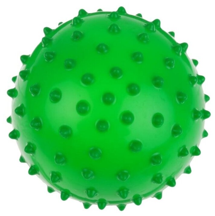 Мячик массажный, матовый пластизоль d=10 см, 22 г, цвета микс - фотография № 3