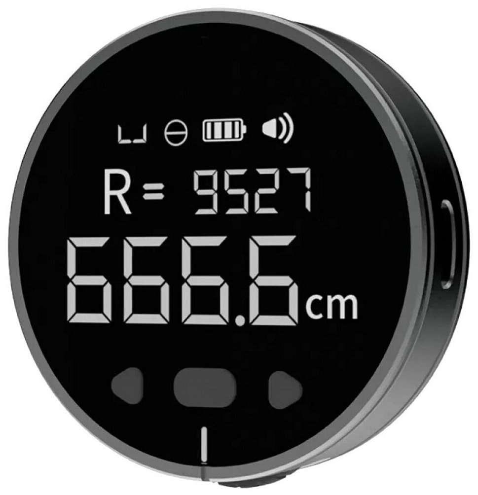 Электронная линейка Xiaomi Duke Small Q Electronic Ruler (Black/Черный)