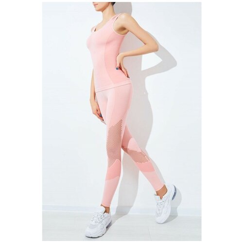 фото Цветные спортивные женские леггинсы giulia leggings sport rete essential